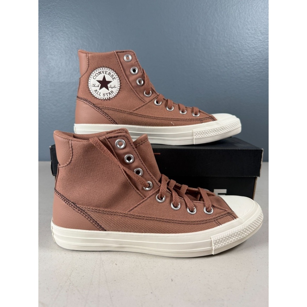 Converse All Star Ctas Patchwork High Top Sneakers Men 7 Women's 9 Clay Tan
